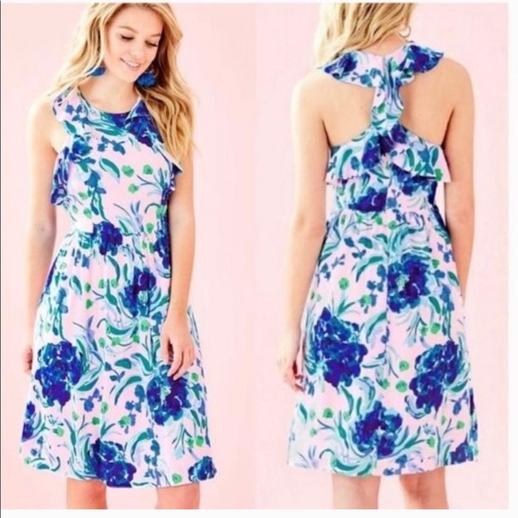 Lilly Pulitzer Dresses & Skirts - EUC Lilly Pulitzer Pink Topics Rory Dress